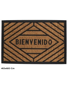 FELPUDO COCO 40X60CM WELCOME ROMBO