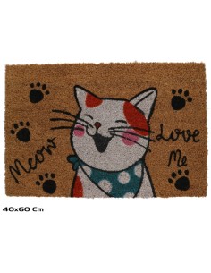 FELPUDO COCO 40X60CM GATO