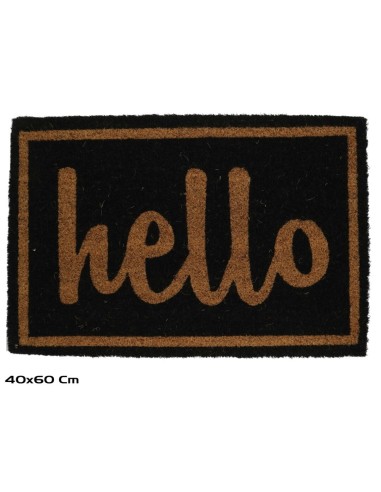 FELPUDO COCO 40X60CM HELLO