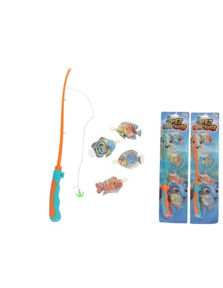 BLISTER PESCA 4 PECES 12,4X5X49 CM