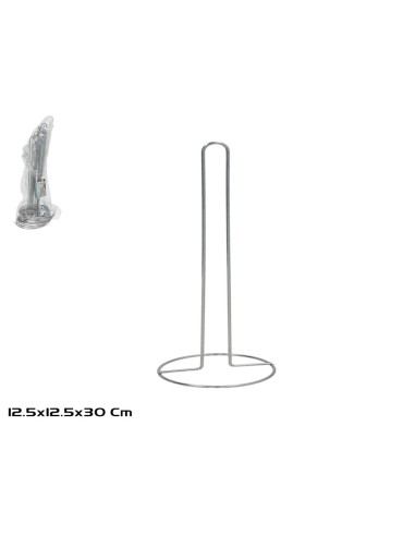 PORTAROLLOS METAL CARMEN 12.5X30CM METAL