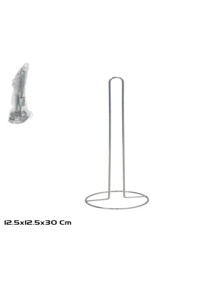 PORTAROLLOS METAL CARMEN 12.5X30CM METAL