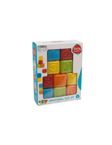 BLOCKS NUMEROS CAJA 10 PCS