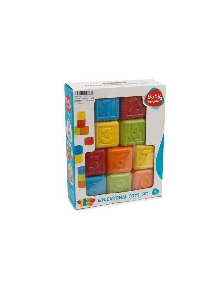 BLOCKS NUMEROS CAJA 10 PCS