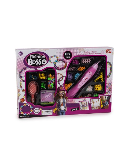 ABALORIOS CREA PULSERAS COLLARES CAJA