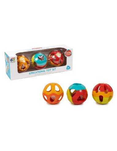 BOLAS SONAJERO 3 EN CAJA