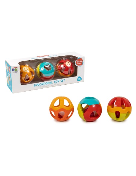 BOLAS SONAJERO 3 EN CAJA