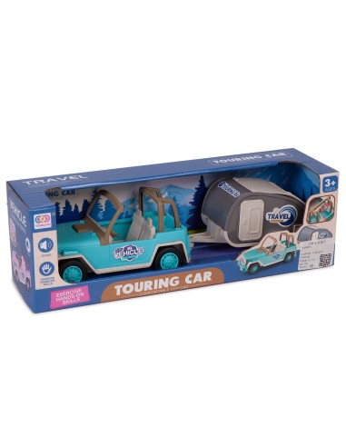 COCHE CAMPING REMOLQUE LUZ SONIDO