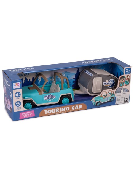 COCHE CAMPING REMOLQUE LUZ SONIDO