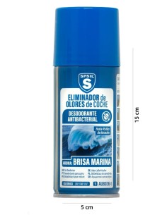 ELIMINADOR DE OLORES DE COCHE BRISA MARINA