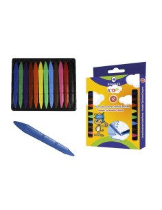 CERAS ESCOLARES BISMARK DURAS 12 UDS DOBLE PUNTA