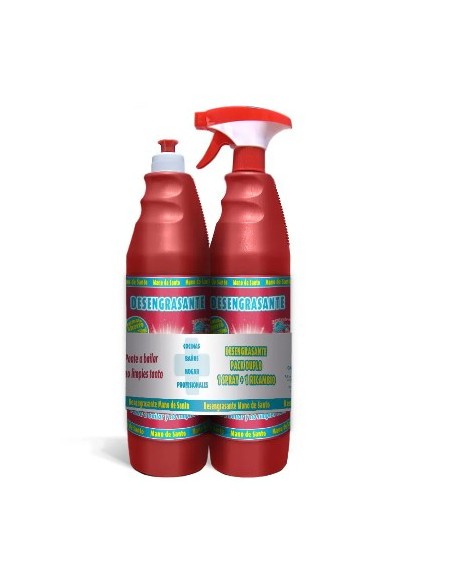 DESENGRASANTE DUPLO SPRAY+ RECAMBIO MANO DE SANTO