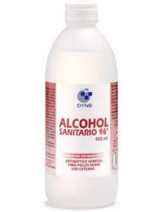 ALCOHOL SANITARIO 96º DYNS 500ML