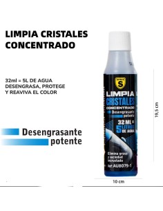 LIMPIACRISTALES CONCENTRADO DESENGRASANTE
