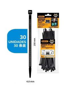 BRIDAS NYLON  4.8*250mm30PC