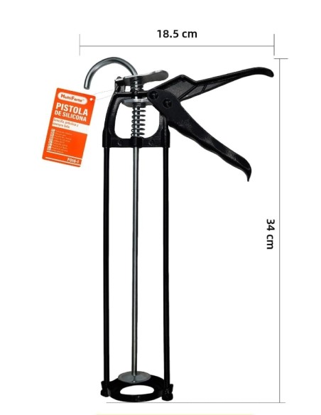 PISTOLA DE SILICONA BASCIO