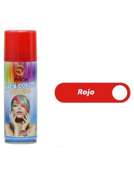 LACA EN SPRAY 125ML ROJO
