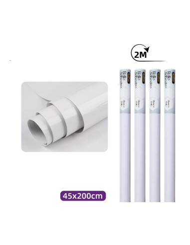 ROLLO ADHESIVO BLANCO BRILLO