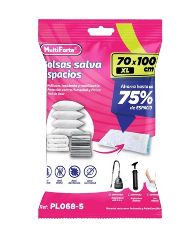 BOLSAS SALVA ESPACIOS DOBLE 70x100