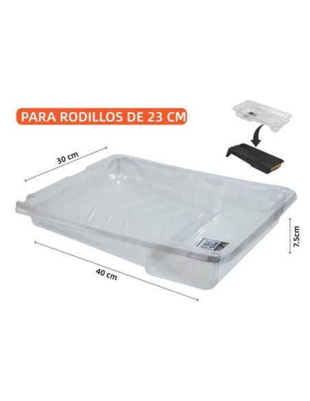 3 FUNDAS DESECHABLES PARA BANDEJA DE PINTURA 23 CM