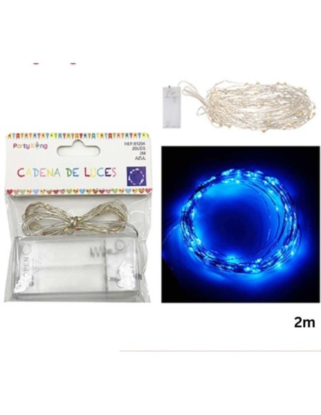 LUZ AZUL DE PILA 2M*20