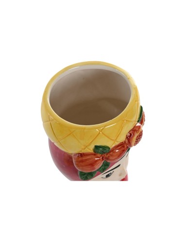 MACETERO CERAMICA 13X13X23 CHICA 2 SURT.