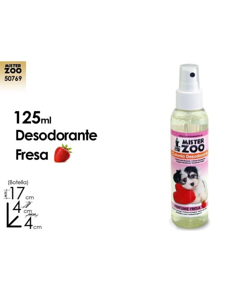 COLONIA DESODORANTE PERFUME FRESA 125ML