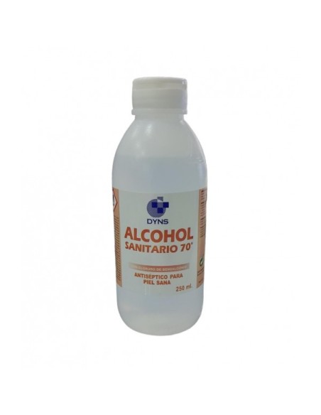 ALCOHOL SANITARIO 70º DYNS 250ML