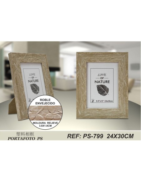 PORTAFOTO ROBLE PS-799 24X30CM(9/18)