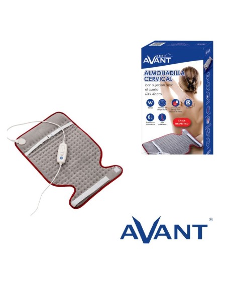 ALMOHADILLA ELECTRICA AVANT 63X42CM CERVICAL/