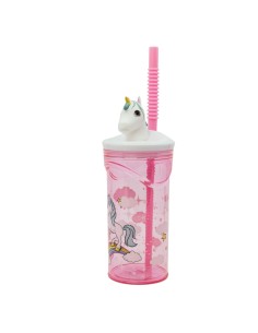 VASO 3D 360 ML UNICORN RAINBOW
