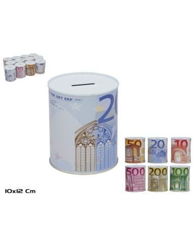 HUCHA METAL PEQ  10X12 CM