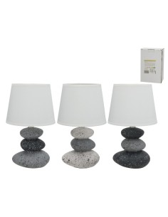 LAMPARA CERAMICA PIEDRYH 31CM 3 SURT.