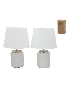 LAMPARA MESA IRUN 18X27CM 2 SURT.