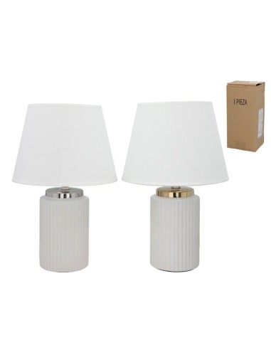 LAMPARA MESA IRUN 22X34CM 2 SURT.