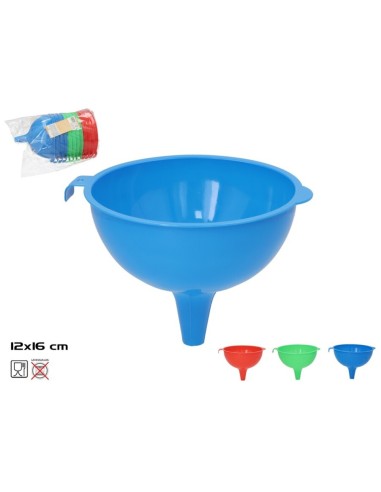 EMBUDO ENNA 18X16CM 3 SURT