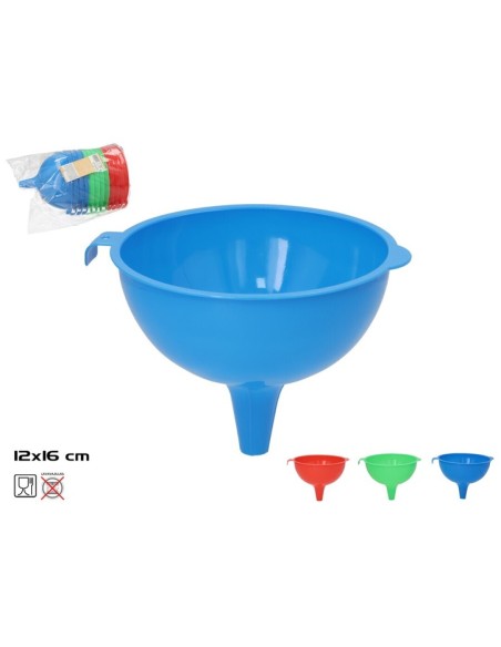 EMBUDO ENNA 18X16CM 3 SURT