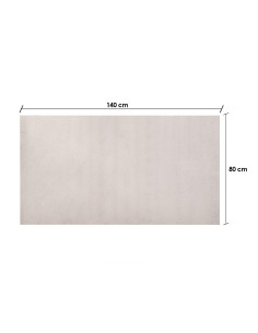 ALFOMBRA SOFT GRIS CLARO 80X140CM