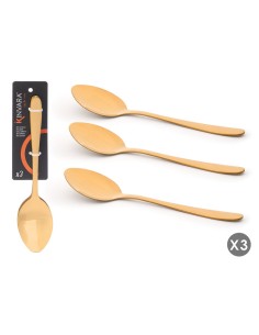 SET 3 CUCHARAS DORADAS