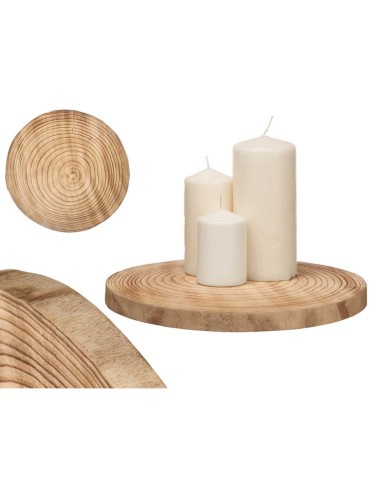 SOPORTE DECOR REDONDO MADERA JUMBO