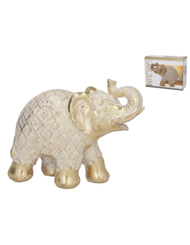 FIGURA ELEFANTE ARJUN 23,5X9,7X18 CM RESINA