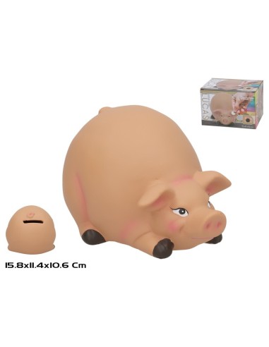 HUCHA CERDO LUCAS 15,8X11,4X10,6CM