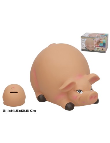 HUCHA CERDO LUCAS 21,1x14,5x12,8CM