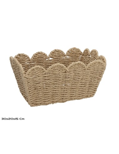 CESTA ELOISA 30X20X15CM NATURAL
