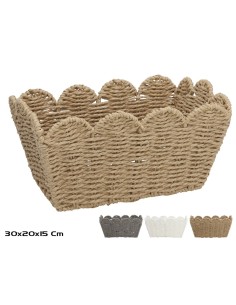 CESTA ELOISA 30X20X15CM 3 SURT.