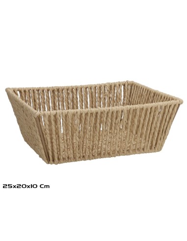 CESTA IRENE 25X20X10CM NATURAL