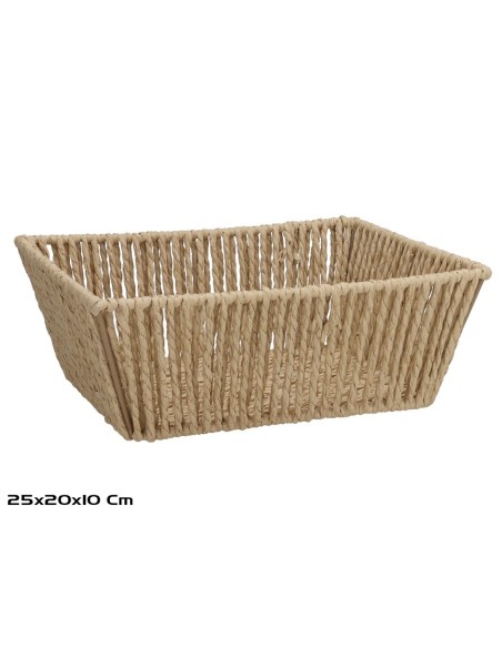 CESTA IRENE 25X20X10CM NATURAL