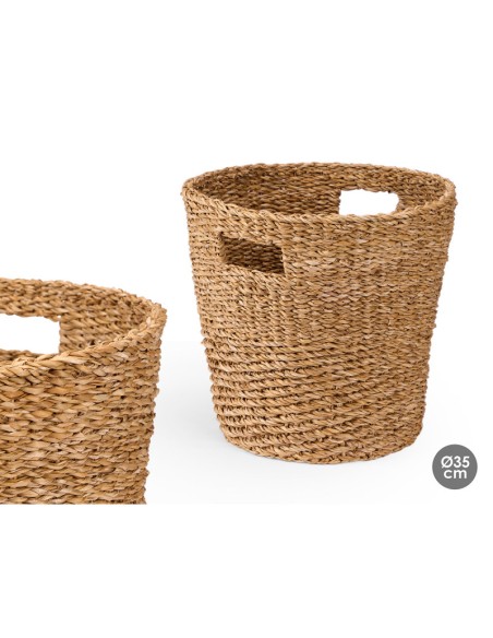 CESTO CONICO ASAS 35CM DIAM