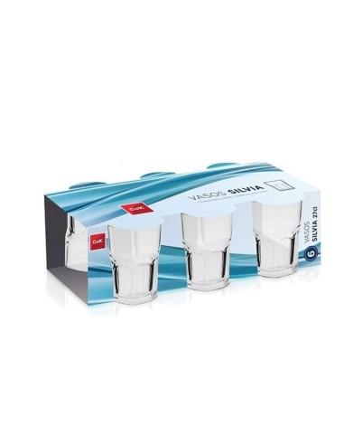 C6 COK VASO SILVIA AGUA 27CL