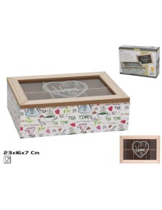CAJA SET DE TE MARK 23X16X7,5 CM